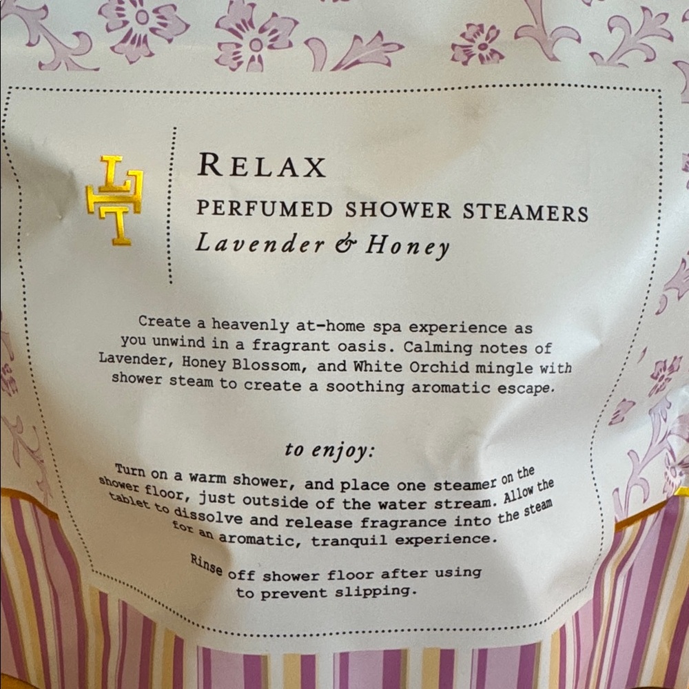 Lollia Lavender & Honey Shower Steamers 5 steamers - Picture 4 of 4